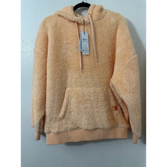 UGG LOYRA Sherpa hoodie L NWT - Picture 1 of 8